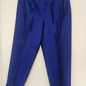 Chic Royal Blue Women's Trousers